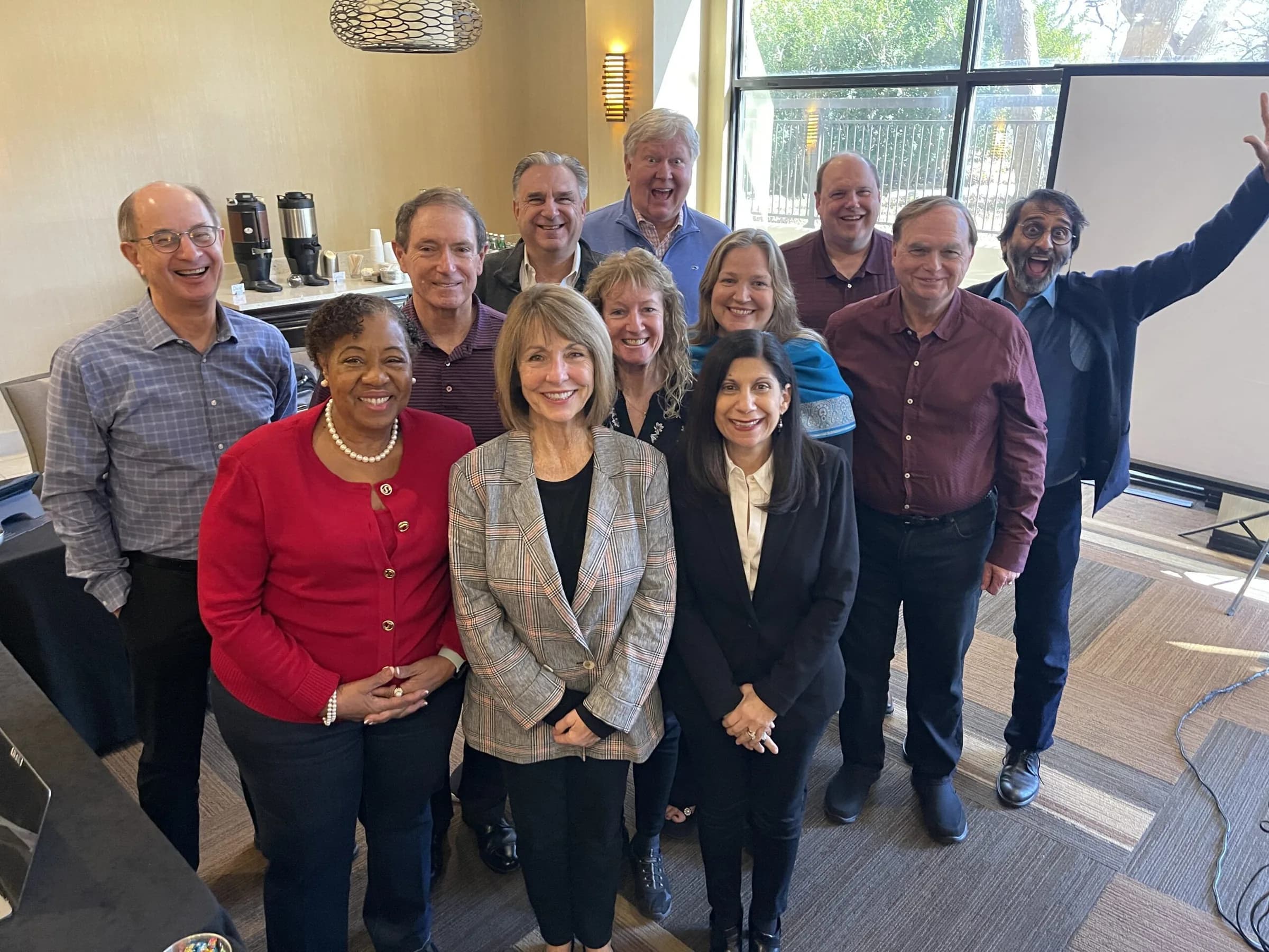 Group of PBCA-certified coaches